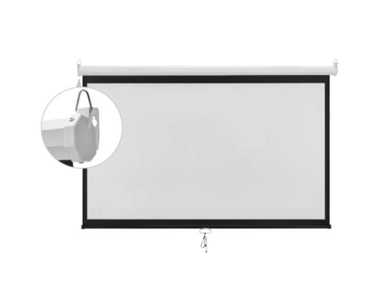 Projector Screen: Vertex VX-PS-180M 100" 180x180cm 160°